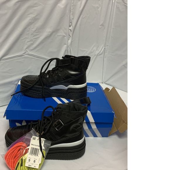 adidas | Shoes | Adidas Triple Platforum Hi Fy4549 Unisex Black Sneaker  Shoes Size Us 5 Abc265 | Poshmark